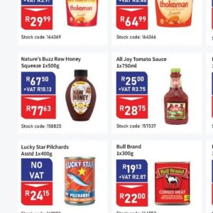 Honey at Africa Cash and Carry