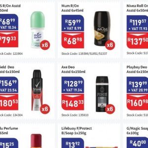 Axe at Africa Cash and Carry
