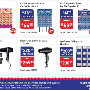 Blow dryer at Africa Cash and Carry