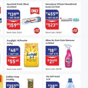 Stain remover at Africa Cash and Carry