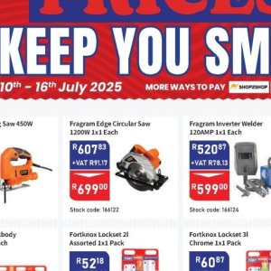 Circular saw at Africa Cash and Carry