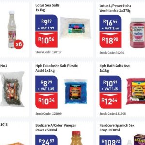 Salt at Africa Cash and Carry