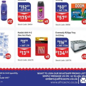   at Africa Cash and Carry