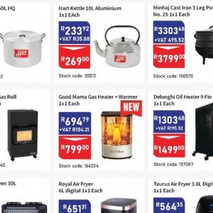 Heater at Africa Cash and Carry