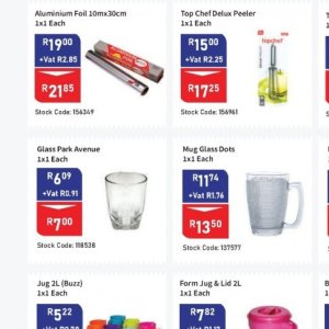 Glass at Africa Cash and Carry