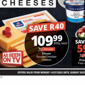 Gouda at Checkers