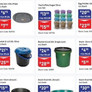 Bucket at Africa Cash and Carry