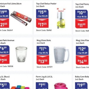 Glass at Africa Cash and Carry