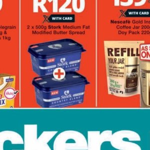 Butter at Checkers