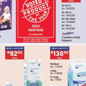 Diapers at Africa Cash and Carry