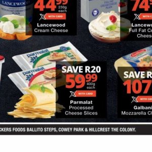 Cheese at Checkers
