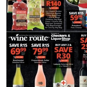 Wine at Checkers