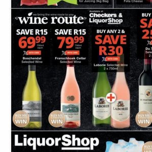 Wine at Checkers