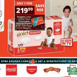 Diapers at Checkers