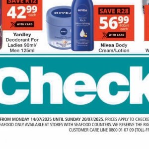 Seafood at Checkers