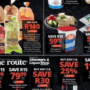 Apples at Checkers