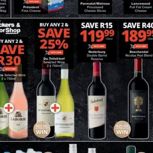Wine at Checkers