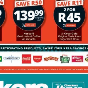 Coffee nescafe  at Checkers