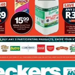 Bread at Checkers