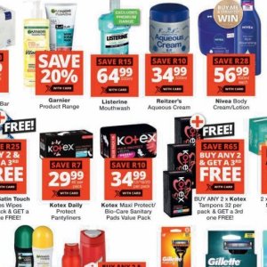 Mouthwash listerine  at Checkers