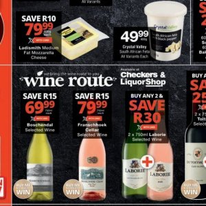 Wine at Checkers