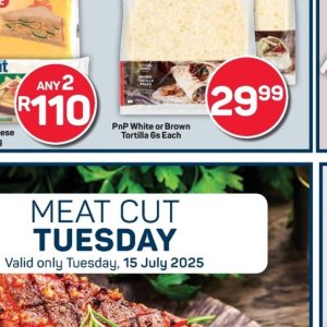 Tortilla at Pick n Pay Hyper
