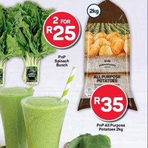Spinach at Pick n Pay Hyper