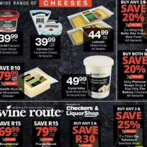 Cheese at Checkers