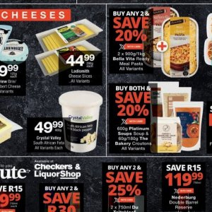 Cheese at Checkers