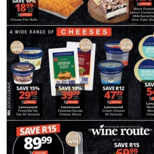 Cheddar at Checkers