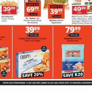 Fish at Checkers