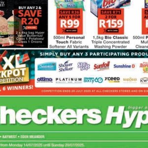 Shower at Checkers Hyper