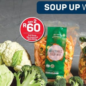 Soup at Pick n Pay Hyper