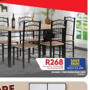Dining room set at Furnmart