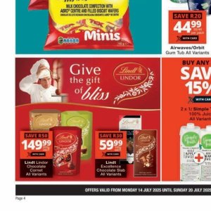 Chocolate at Checkers