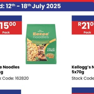 Noodles at Africa Cash and Carry