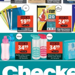 Folder at Checkers