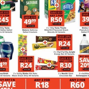 Crackers at Checkers