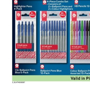 Ballpoint pens at Pick n Pay Hyper