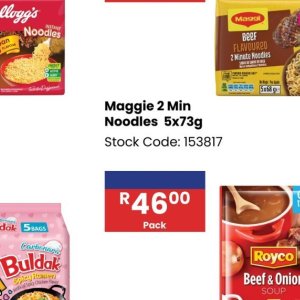 Noodles at Africa Cash and Carry