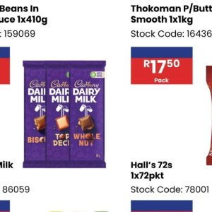 Chocolate at Africa Cash and Carry