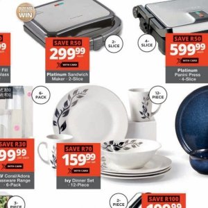 Sandwich maker at Checkers