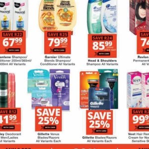 Shampoo at Checkers