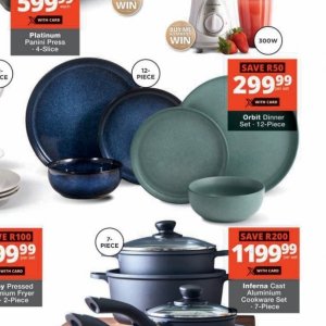 Dinner set at Checkers