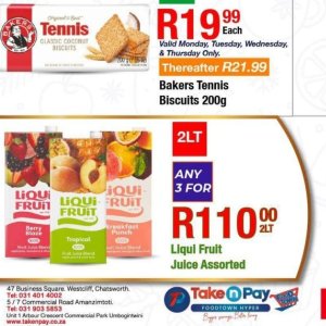 Juice at Take n Pay