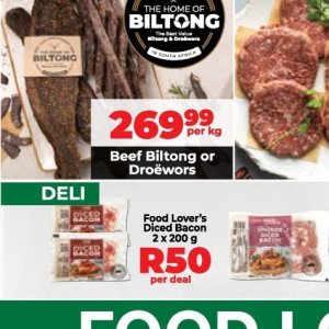 Beef at Fruit & Veg City