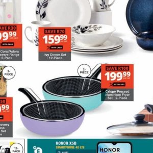 Dinner set at Checkers