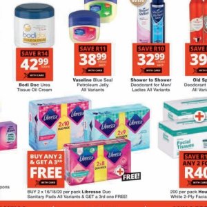 Petroleum jelly at Checkers