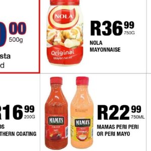 Mayonnaise at Take n Pay