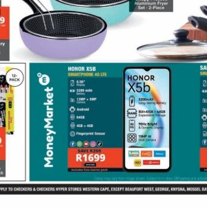 Smartphone at Checkers